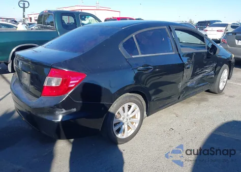 2012 Honda Civic Ex z USA, uszkodzony, nr VIN 2HGFB2F89CH568617